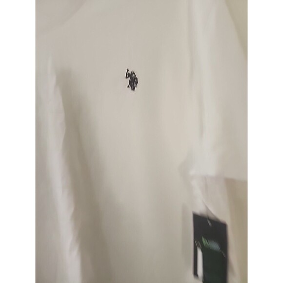 US Polo Assn. Other - Men's U.S Polo Assn.  White Logo V-Neck Short Sleeve T-Shirt Size 3x Large